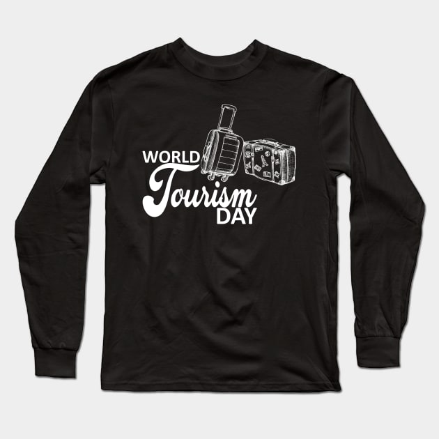 World Tourism Day - Travel The Globe & Explore Other Culture Long Sleeve T-Shirt by mangobanana